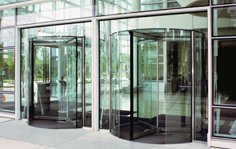 Clear safety film protects building occupants without being seen  