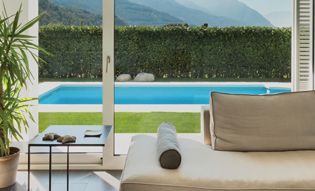 Neutral window film provides a subtle change in home window appearance 