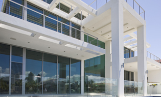 Reflective film adds unique look to home exterior 