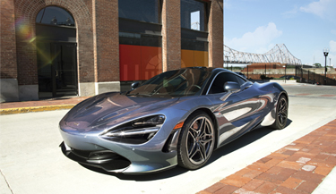 FormulaOne Stratos window tint enhances sports car 