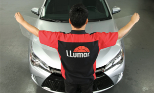 LLumar dealer installing PPF 