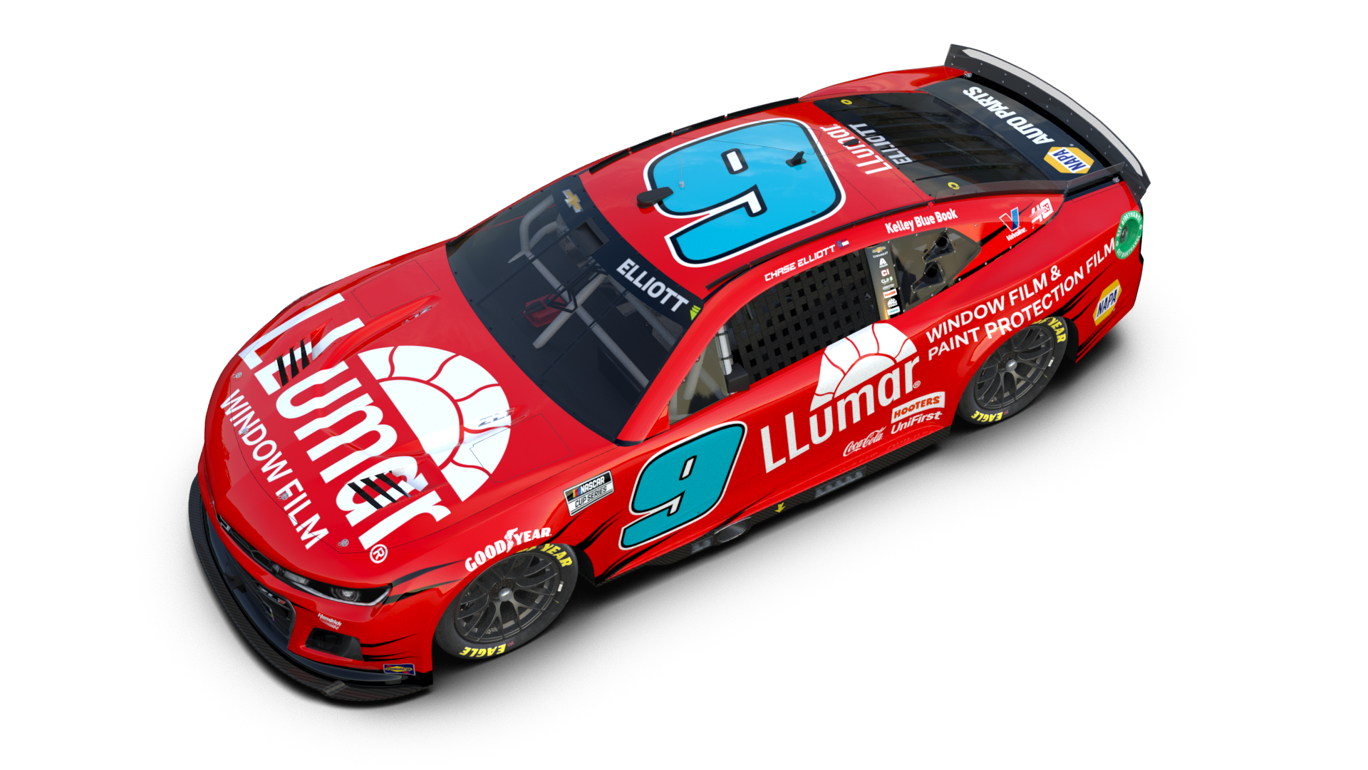 No. 9 Chevrolet 